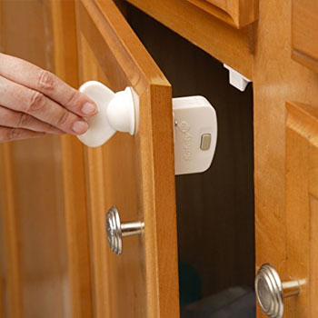 Kids Child Baby Door Safety Lock Proof Cupboard Fridge Cabinet Prevent Clamping 