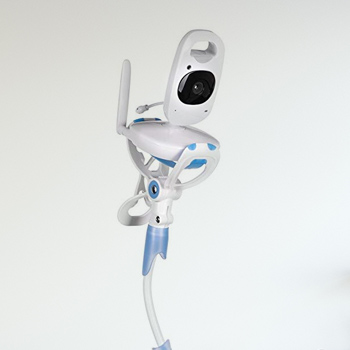 Flexible tripod stand with crib clip Flexible tripod stand with crib clip