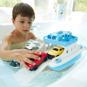 Ferry Boat with Mini Cars Bathtub Toy