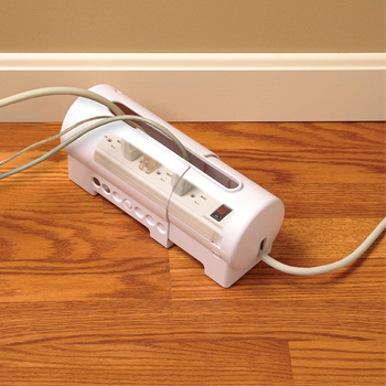 Power strip outlet cover