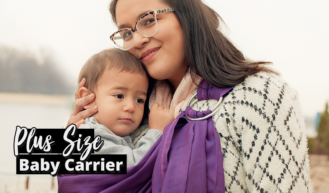 babywearing for plus size moms