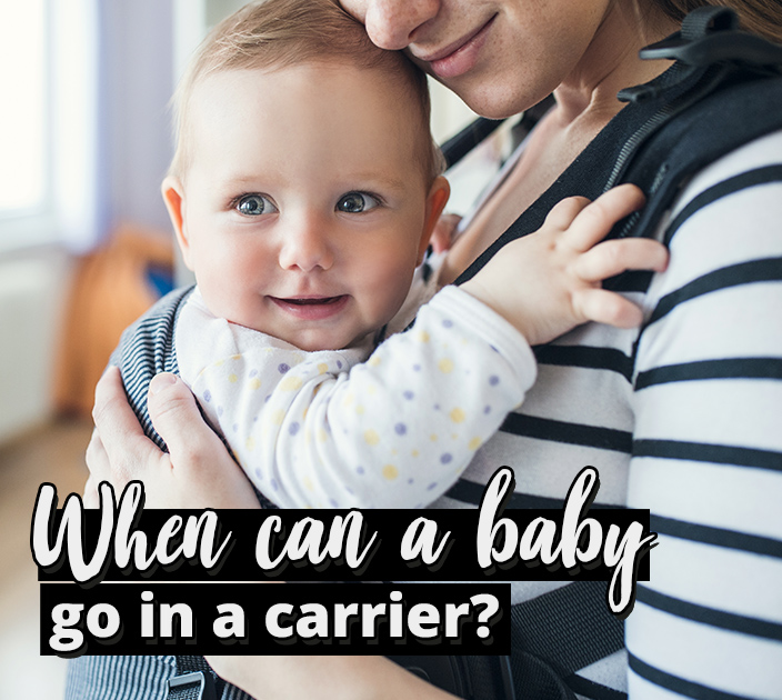 baby carrier age range