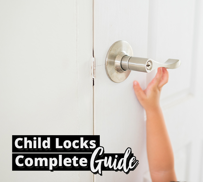 how to childproof a door with safety locks?