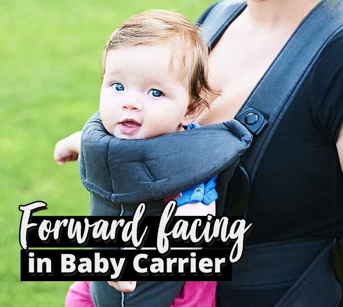 outward facing baby carrier age