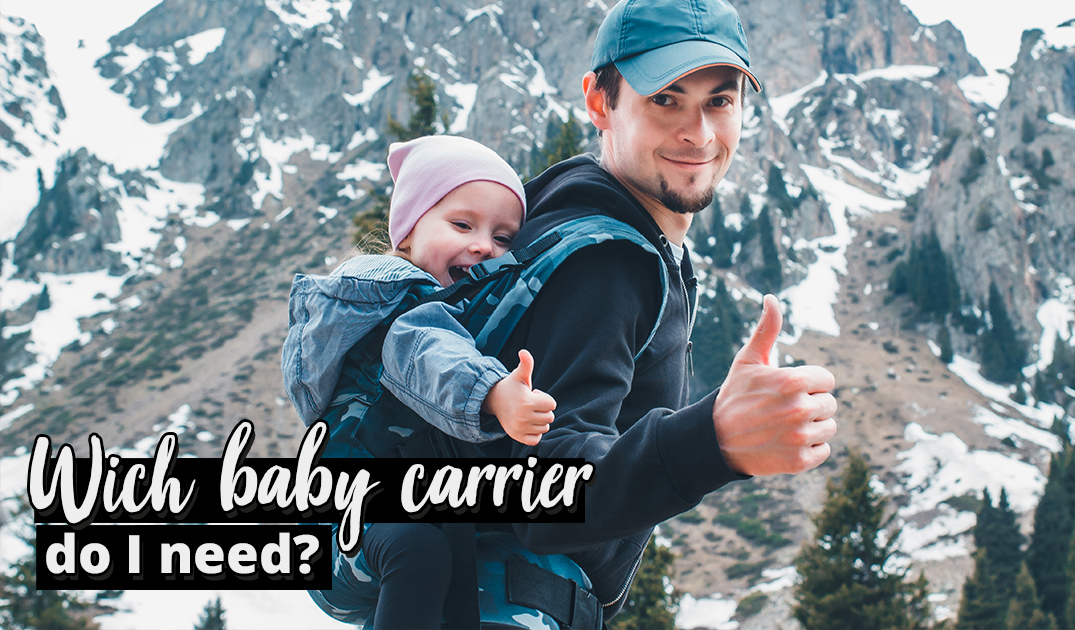Baby carrier types