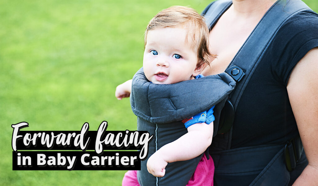 forward baby carrier