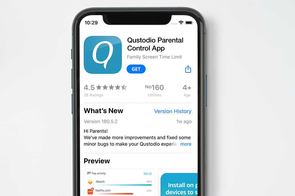 Download Qustodio app