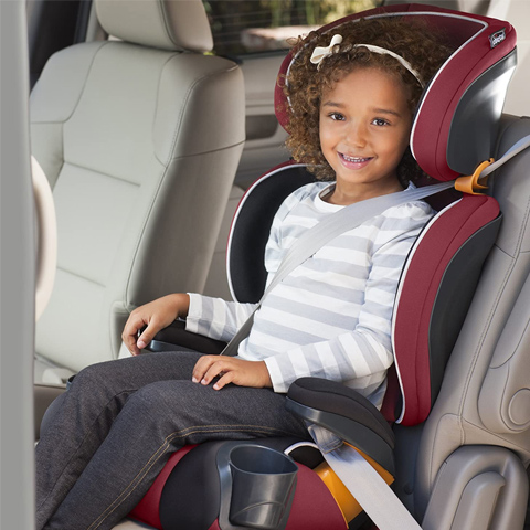 Chicco KidFit 2-in-1 Belt Positioning Booster Car Seat