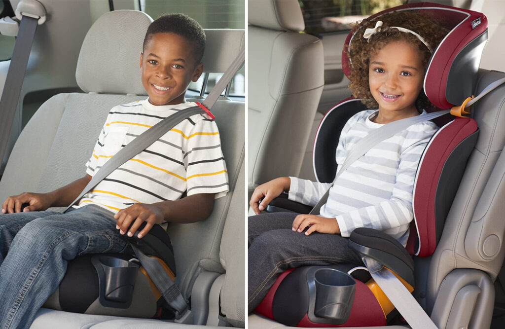 Chicco Kid Fit 2-in-1 Belt-Positioning Booster Car Seat