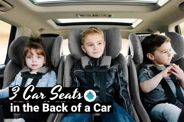 can you put 3 child seats in the back of a car